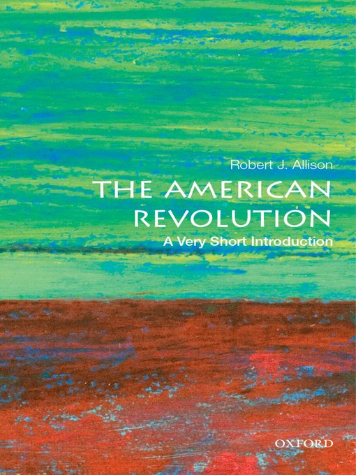 Title details for The American Revolution by Robert J. Allison - Wait list